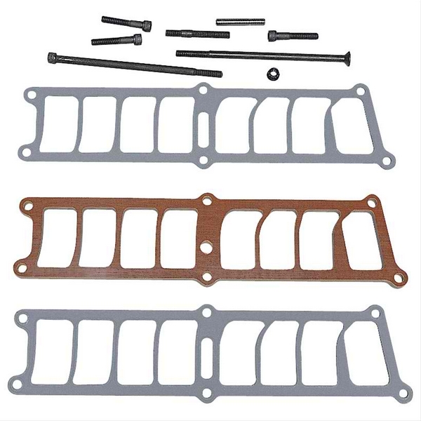Heat spacer kit, Holley manifolds, 3/8", each